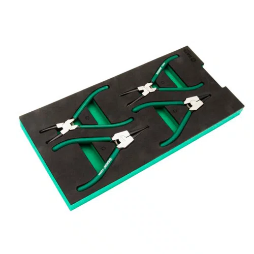 Jogo De Alicates para Anéis com 4 Peças Em Berço EVA SATA ST09911G