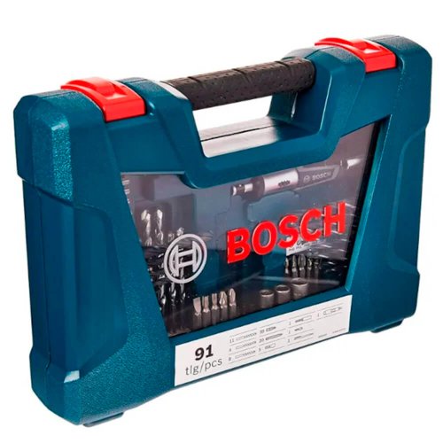 Jogo de Bits e Brocas V-Line com 91 peças - Bosch