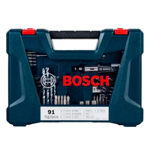 Jogo de Bits e Brocas V-Line com 91 peças - Bosch