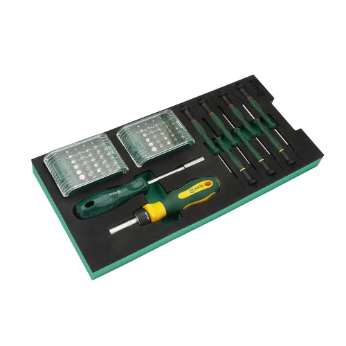 Jogo De Bits e Chaves com 71 Peças Em Berço EVA - SATA ST09920G