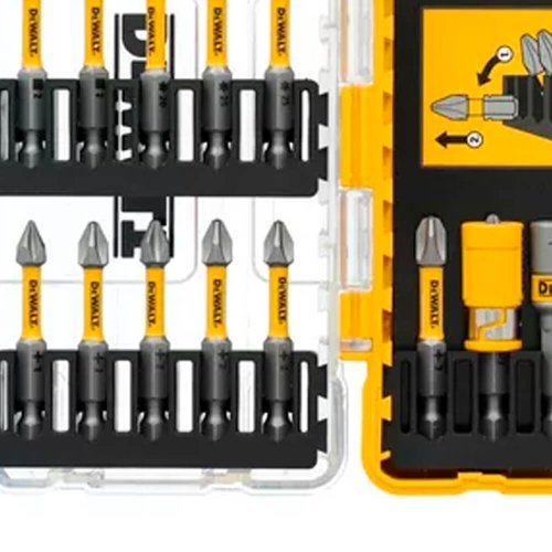 Jogo de Bits/ Ponteira para Parafusadeira MAXFIT 30 peças - Dewalt