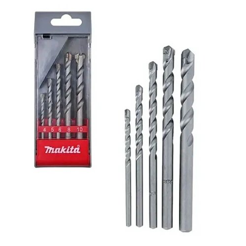 Jogo de Brocas 5 peças para Concreto D-03894 - Makita