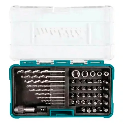 Jogo de Brocas, Bits e Soquetes com 48 peças B-36192 - Makita