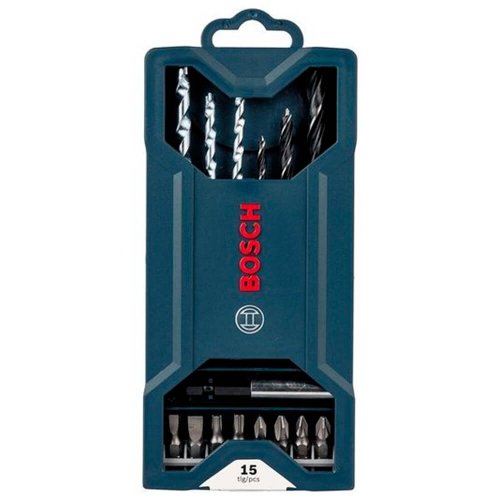 Jogo de Brocas e Bits X-Line com 15 peças - Bosch