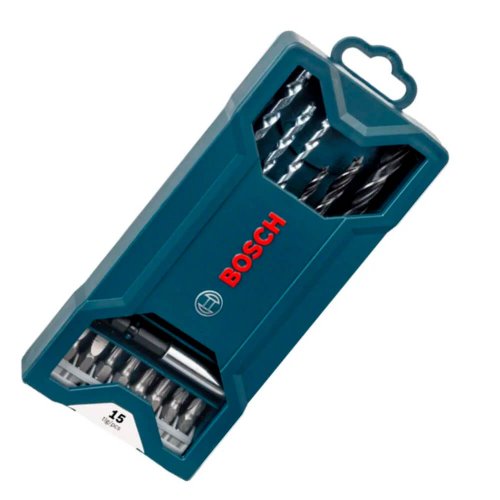 Jogo de Brocas e Bits X-Line com 15 peças - Bosch