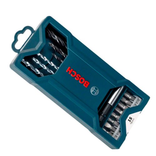 Jogo de Brocas e Bits X-Line com 15 peças - Bosch