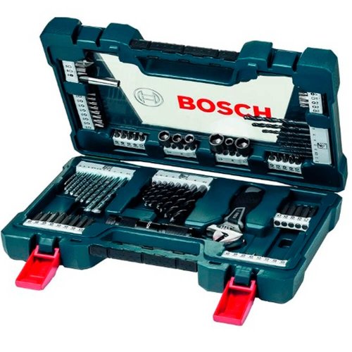 Jogo de Brocas e Pontas V-Line com 83 peças - Bosch