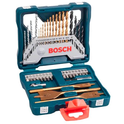 Jogo de Brocas e Pontas X-LINE com 40 peças e Maleta - Bosch