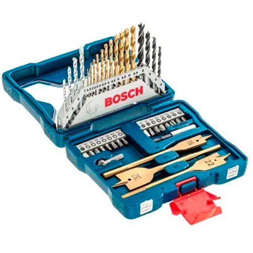 Jogo de Brocas e Pontas X-LINE com 40 peças e Maleta - Bosch