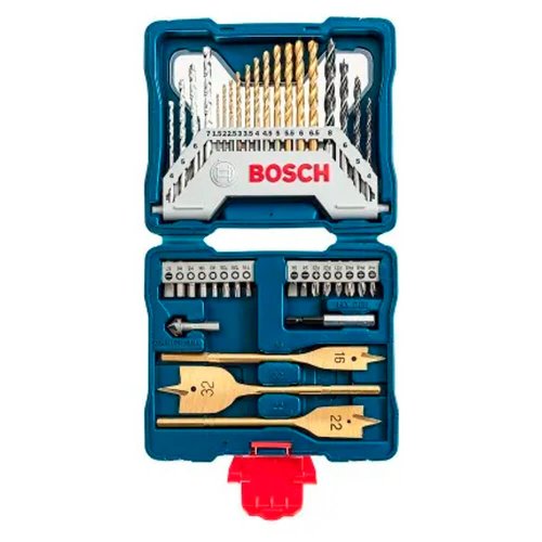 Jogo de Brocas e Pontas X-LINE com 40 peças e Maleta - Bosch