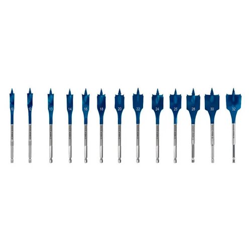 Jogo de Brocas EXPERT Self Cut Speed 10-32mm - 152mm 13 peças - Bosch