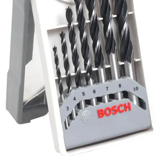 Jogo de Brocas para Madeira 3 a 10mm com 7 peças - Bosch
