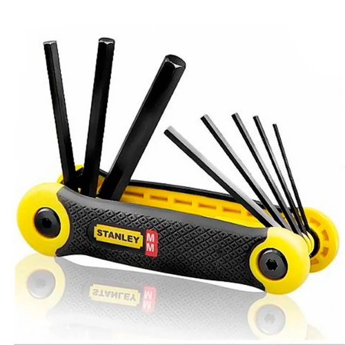 Jogo de Chave Allen 1,5-8mm Tipo Canivete - Stanley