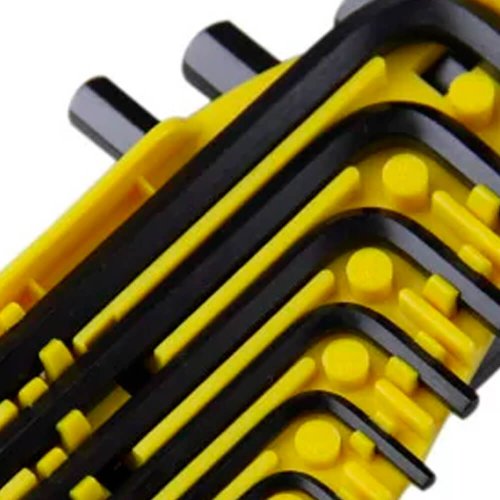 Jogo de Chave Allen 1,5 a 10mm - 10 peças (com suporte) - Stanley