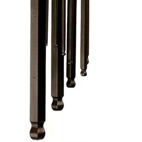 Jogo de Chave Allen Abaulada 1,5 a 10mm - 220890SBR - Belzer