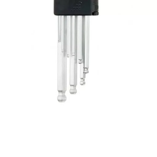 Jogo de Chave Allen Abaulada Longa 1,5 a 10mm com 9 peças - MTX