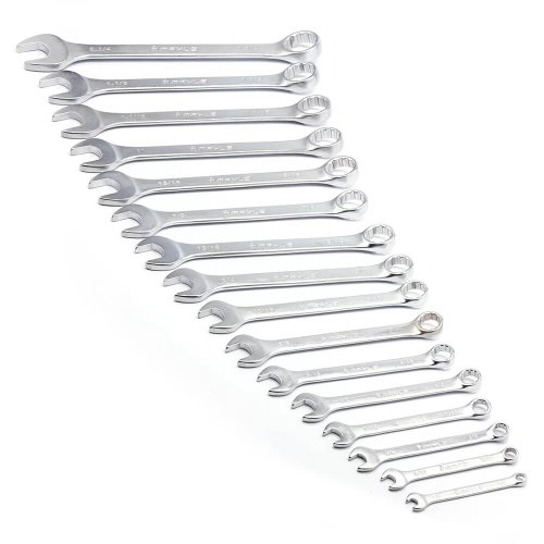Jogo de Chave Combinada 1/4" a 1.1/4" - 16 peças - Mayle