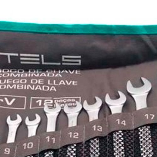 Jogo de Chave Combinada 6 a 22mm com 12 peças - Stels