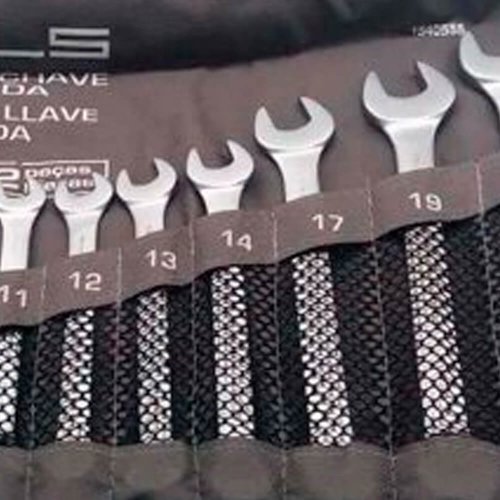 Jogo de Chave Combinada 6 a 22mm com 12 peças - Stels