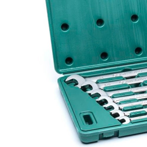 Jogo de Chave Combinada Catraca 5/16" - 3/4" com 7 peças - Sata