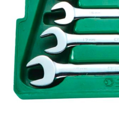 Jogo de Chave Combinada com Catraca 8 a 19mm - ST08008SJ - Sata