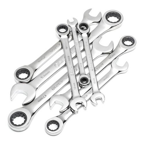 Jogo de Chave Combinada com Catraca 8 a 19mm - ST08008SJ - Sata