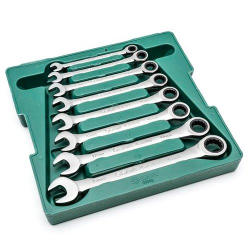 Jogo de Chave Combinada com Catraca 8 a 19mm - ST08008SJ - Sata