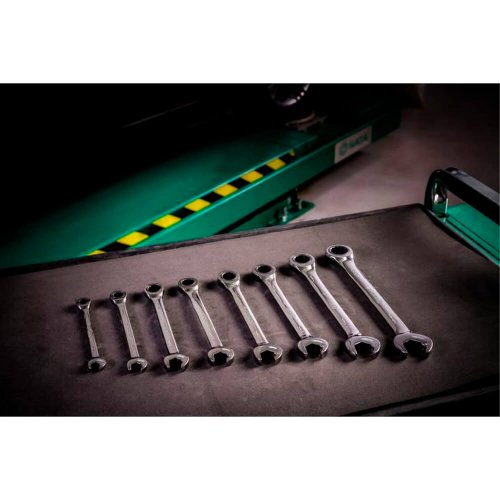 Jogo de Chave Combinada Speedy com Catraca 8 a 19mm com 8 peças - Sata