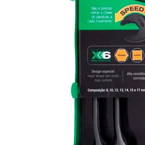 Jogo de Chave Combinada Speedy X6 8 à 17mm 7 peças - Belzer