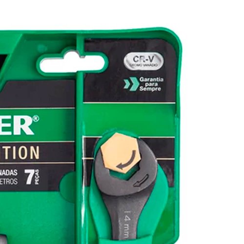 Jogo de Chave Combinada Speedy X6 8 à 17mm 7 peças - Belzer