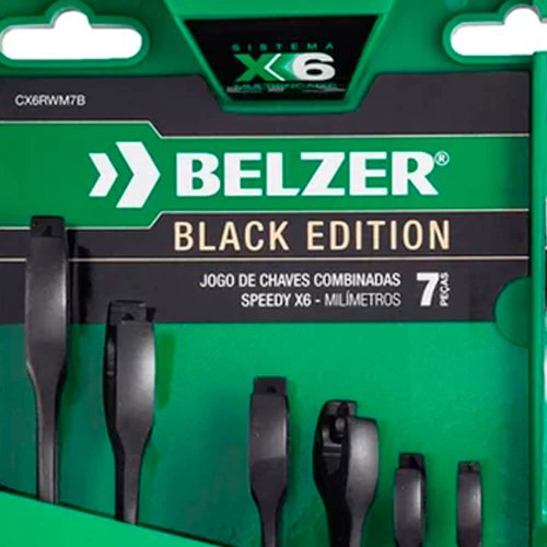 Jogo de Chave Combinada Speedy X6 8 à 17mm 7 peças - Belzer