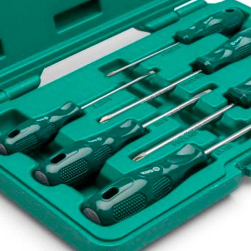 Jogo De Chave De Fenda e Phillips Sata 6 Peças - ST09303ESJ - Sata