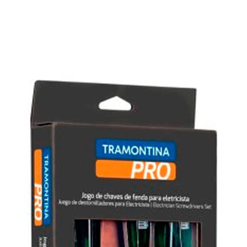 Jogo de Chave de Fenda para Eletricista - Tramontina PRO