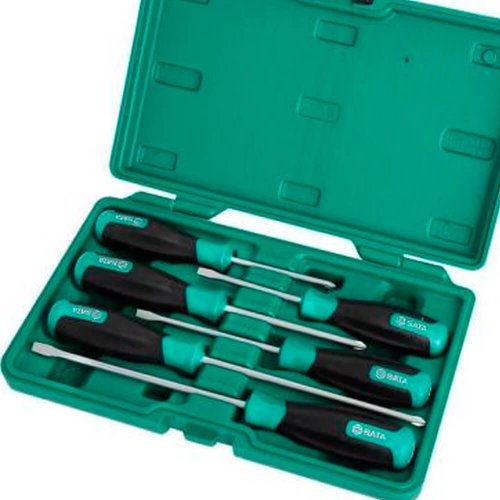 Jogo de Chave de Fenda Phillips Serie T 6 peças - Sata