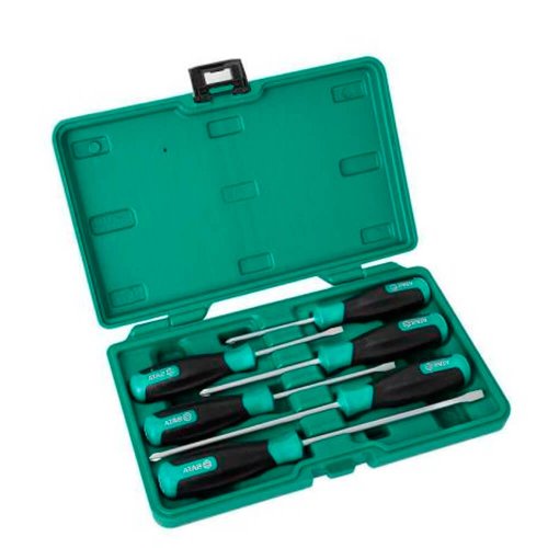 Jogo de Chave de Fenda Phillips Serie T 6 peças - Sata
