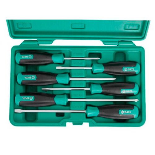 Jogo de Chave de Fenda Phillips Serie T 6 peças - Sata