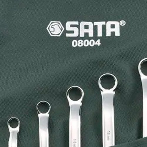 Jogo de Chave Estrela 6x7 a 21x23mm - 8 Peças - Sata