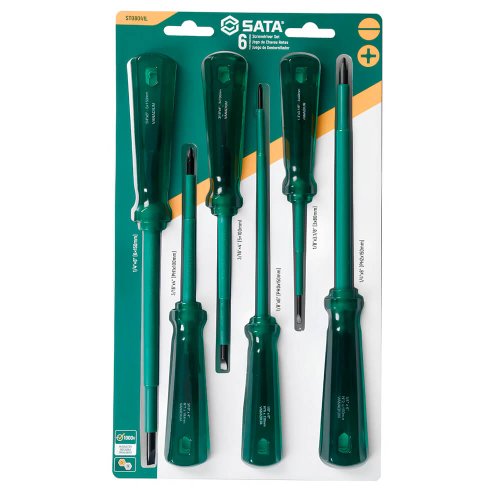 Jogo De Chave Fenda/Phillips Isolada 6 Peças ST08041L - Sata