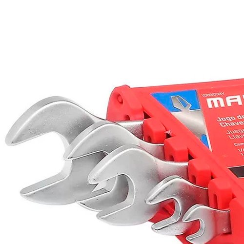 Jogo de Chave Fixas 1/4" a 3/4" 5 peças - Mayle