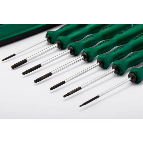 Jogo de Chave Torx Reta de Precisão 7 peças - Sata