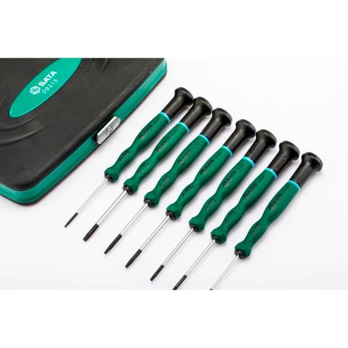 Jogo de Chave Torx Reta de Precisão 7 peças - Sata
