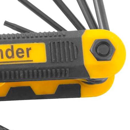 Jogo de Chave Torx T09 a T40 VTX-3 CRV - 8 peças - Vonder