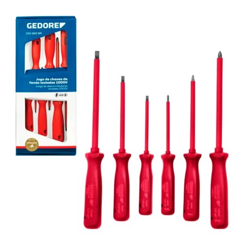 Jogo de Chaves Fenda/Phillips 150-160NR - Gedore