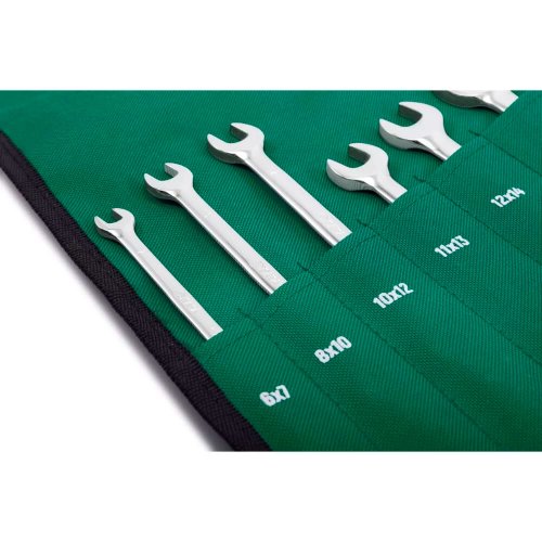 Jogo de Chaves Fixas 6x7 à 30x32mm - 13 Peças - Sata
