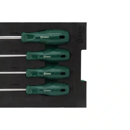 Jogo De Chaves Retas Torx com 8 Peças Em Berço EVA SATA - ST09917G