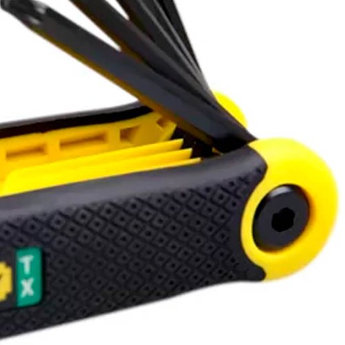 Jogo de Chaves Torx 8 Peças - Canivete Borracha - Stanley