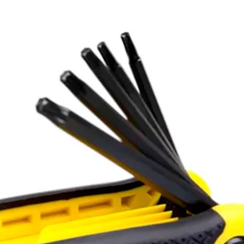 Jogo de Chaves Torx 8 Peças - Canivete Borracha - Stanley