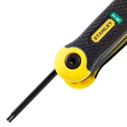 Jogo de Chaves Torx 8 Peças - Canivete Borracha - Stanley