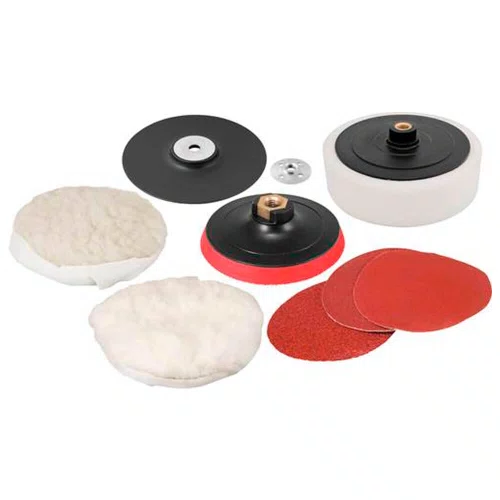 Jogo de Discos para Lixamento e Polimento 7" com 9 peças - Vonder