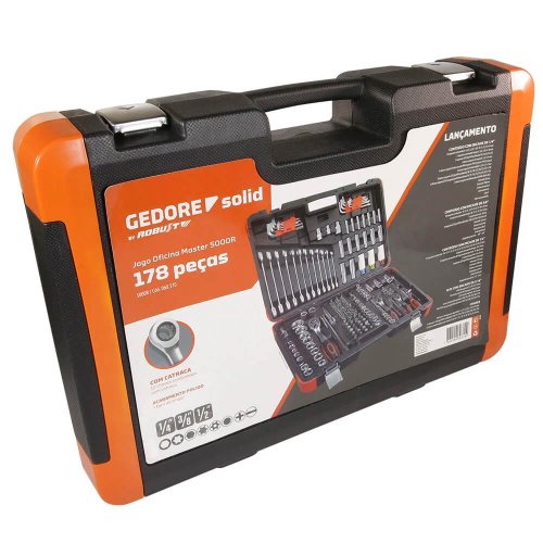 Jogo de Ferramentas Oficina Master 5000R Gedore Solid - Robust